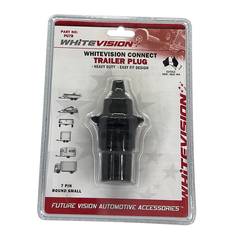 Whitevision Plastic Plug Small Round 7 Pin