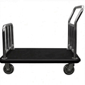 Silver Luggage Trolley (LTR004)