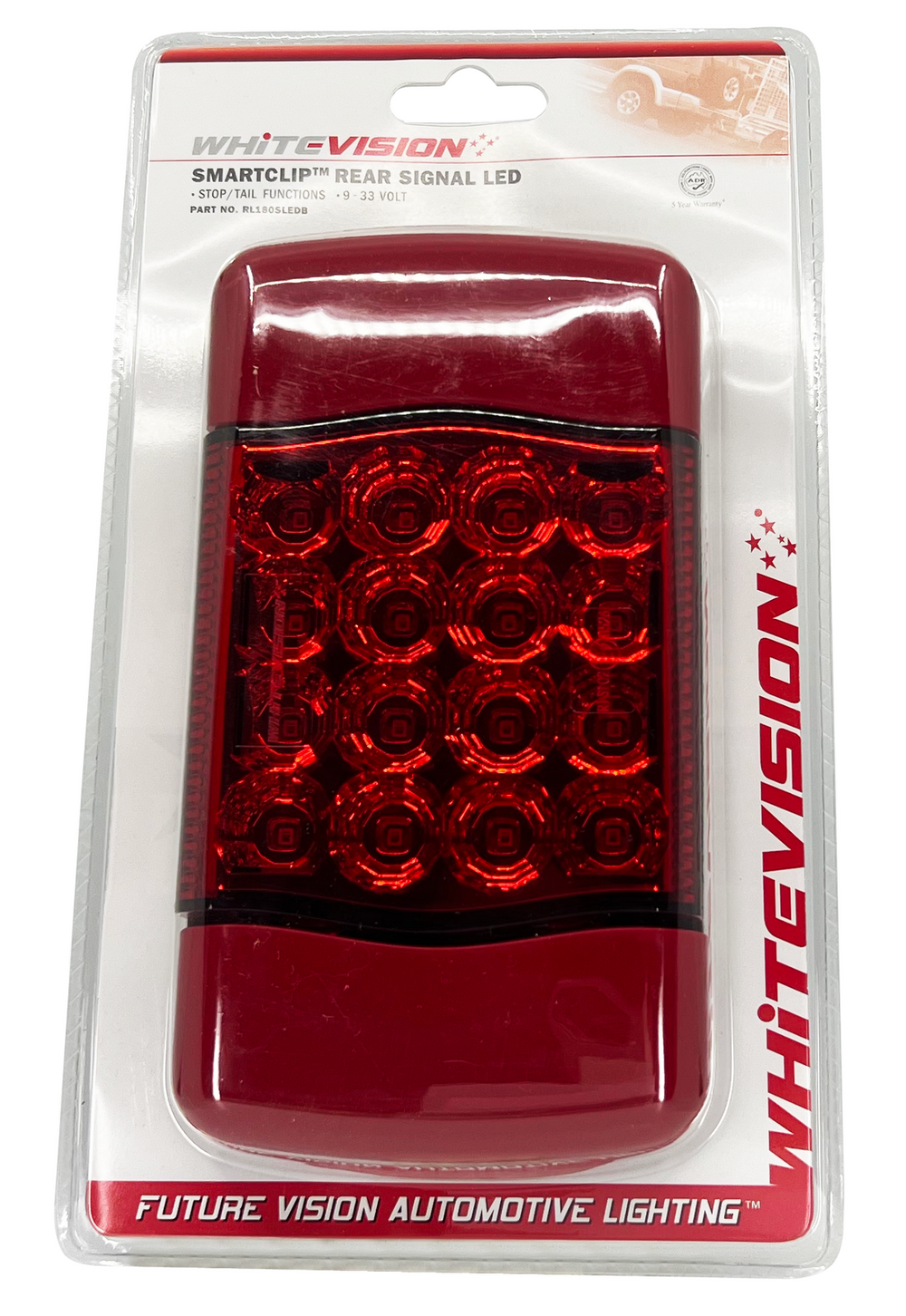 Whitevision 180 Series Rear LED 9-33V Stop / Tail 0.5M
