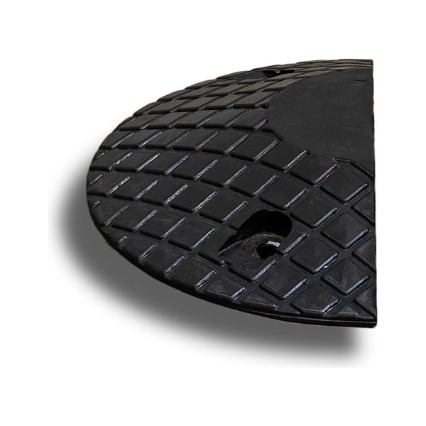 eSafety Supplies SP-R-E - Speed Hump - Rubber - End Cap
