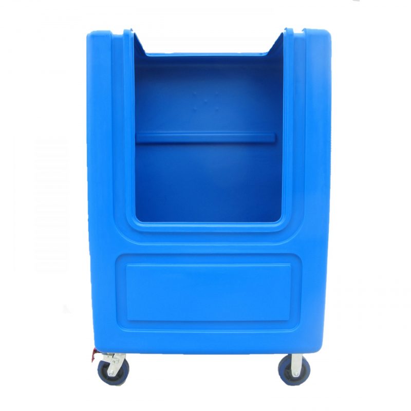 TLET2 Bulk Soiled Linen Trolley in dark blue