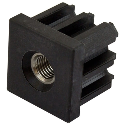 Richmond TIR51SQM16SS - Threaded Tube End, Stainless Steel, Square, 51mm x M16