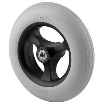 Tente PNP300X42-12 - 300 X 42mm Grey Foamed Polyurethane Wheelchair Wheel