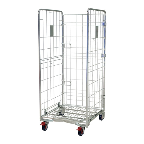 3 Sided Roll Cage with 1 Full Door – A-Base (RCR300)