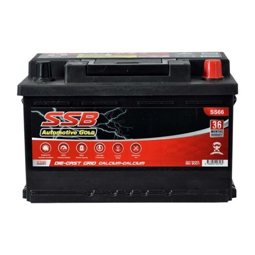 SS66 SSB Gold MF Car Battery