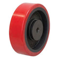 250mm Polyurethane Tyred Cast Iron Centred Drive Wheel (PU1076DV)