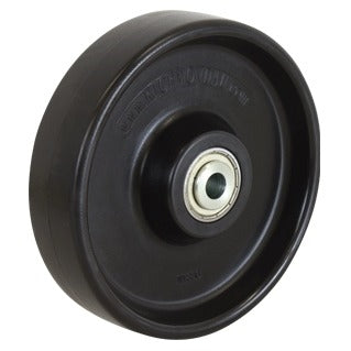 Richmond NY830-50BLK - 200mm, Solid Nylon, 1/2" Axle, 400kg