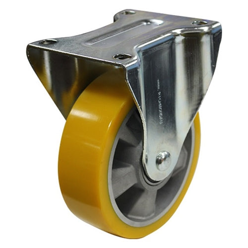 150mm Crowned Polyurethane Tyre on Aluminium Centre Wheel 300kg Capacity Castor (R6025)