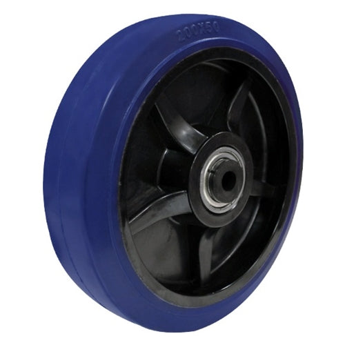 Richmond RR8871-50BB - 200mm, Rebound Rubber, 1/2" Axle, 350kg