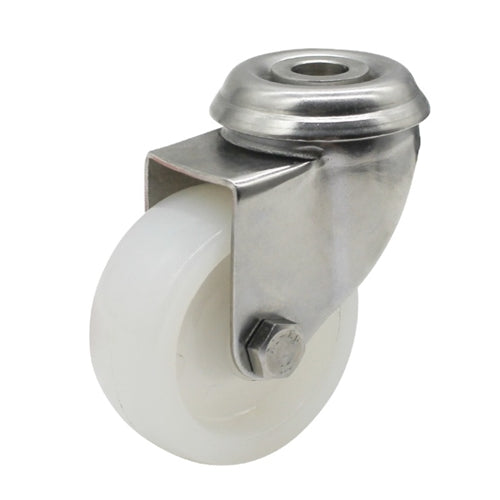 50mm Nylon Wheel 30kg Capacity Stainless Steel Castor (S2732)