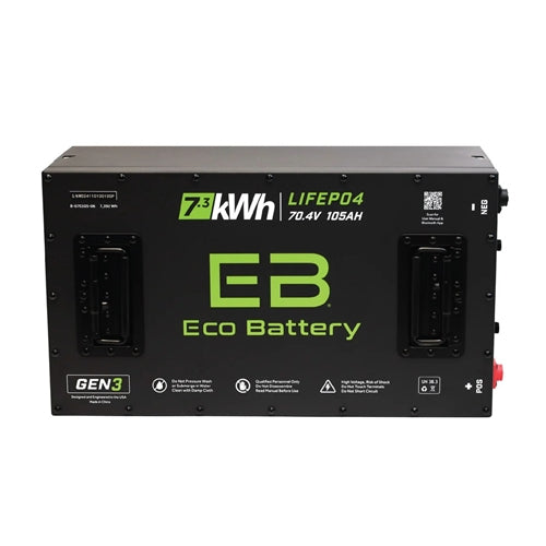 Eco Battery Lithium Golf Cart Battery Gen 3 - 70V 105Ah - 10 Year Warranty