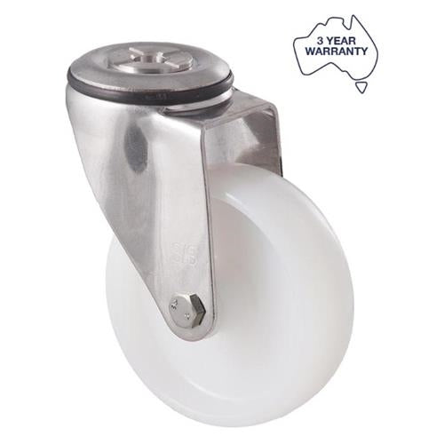 Fallshaw MNN100WS/MSH-B - Castor Stainless Steel - 150kg