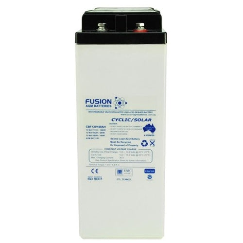 CBF12V100AH Fusion AGM 12V Deep Cycle Battery