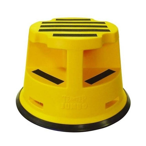 Team Systems TSJUMBO-YEL1- 80kg TS Jumbo Safety Step Stool - Yellow