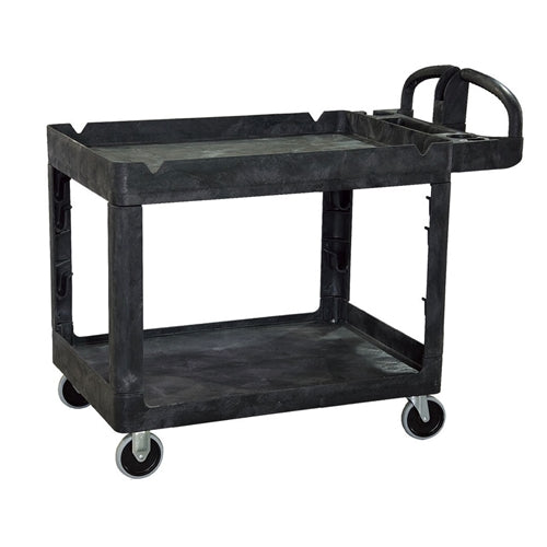 Team Systems RT4041-BLK - 2 Tier Bitbar Utility Cart Lrg