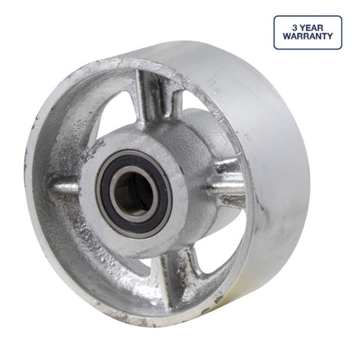 Fallshaw XCQ125 - 125mm - Cast Iron Wheel - 590kg