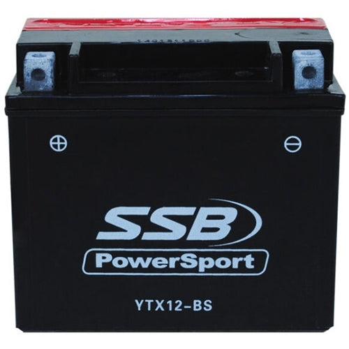 YTX12-BS SSB Powersport MF Motorcycle Battery