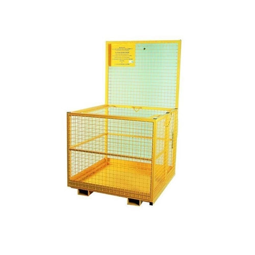 Team Systems TSWP - 250KG Work Platform Safety Cage - Fit 2 People - Fully Welded