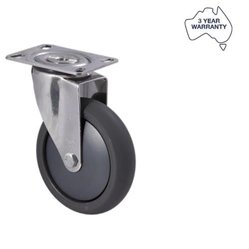 Fallshaw QUC125G/MSP-B - Castor Stainless Steel