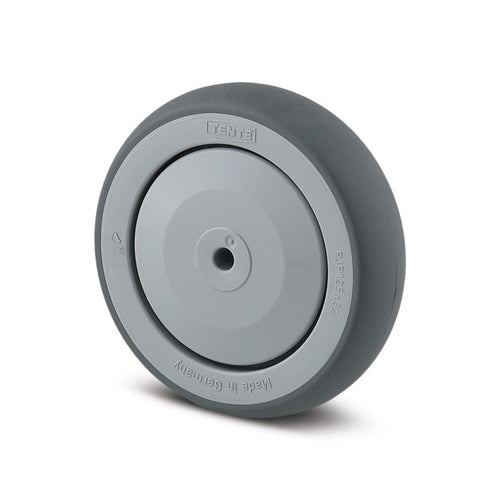 Supratech 100x32mm 8mm Axle Grey Thermoplastic Rubber Wheel – 100kg Capacity