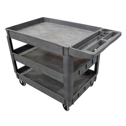 250kg 3 Shelf Stock Picker Trolley 945x650mm