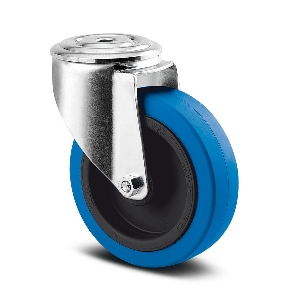 Tente 3470UFR100P30B - Alpha 100mm Blue Elastic Bolt Hole 13mm