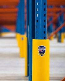 eSafety Supplies RACKARMOURYEL - Rack Armour Guard - 600mm - Yellow