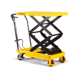 Trolley With Scissor Lift — Engineering and Fabrication Products in Bungalow, QLD