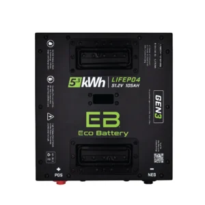 Eco Battery Lithium Golf Cart Battery Gen 3 - 51V 105Ah Thru-Hole - 10 Year Warranty